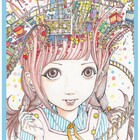 駕籠真太郎、シュールな特殊美少女絵の個展