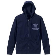 「暗殺教室天竺パーカー（NAVY）」の前面。(c)松井優征／集英社・アニメ「暗殺教室」製作委員会