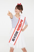 アニサンの宣伝大使に就任した芹澤優。