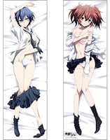 「悪魔のリドル展」で販売される抱き枕カバー。(c)高河ゆん・南方純／KADOKAWA刊／「悪魔のリドル」製作委員会