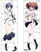「悪魔のリドル展」で販売される抱き枕カバー。(c)高河ゆん・南方純/KADOKAWA刊/「悪魔のリドル」製作委員会
