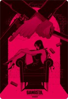 「GANGSTA.」クリア下敷きの絵柄。