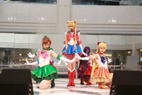 池袋サンシャインシティ噴水広場にて行われたイベントの様子。