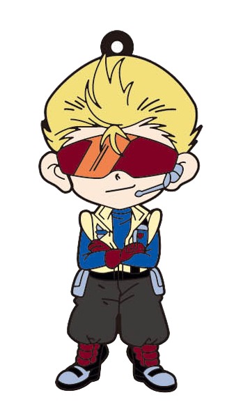 「爆走兄弟レッツ＆ゴー」ラバーストラップコレクションよりブレット。(c)こしたてつひろ／小学館・テレビ東京