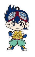 「爆走兄弟レッツ＆ゴー」ラバーストラップコレクションより星馬豪。(c)こしたてつひろ／小学館・テレビ東京