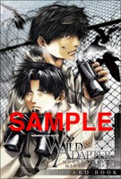 「WILD ADAPTER」ポストカードブックの表紙。