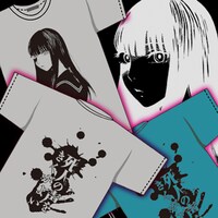 「『死人の声をきくがよい』背中に気をつけろTシャツ」ビジュアル