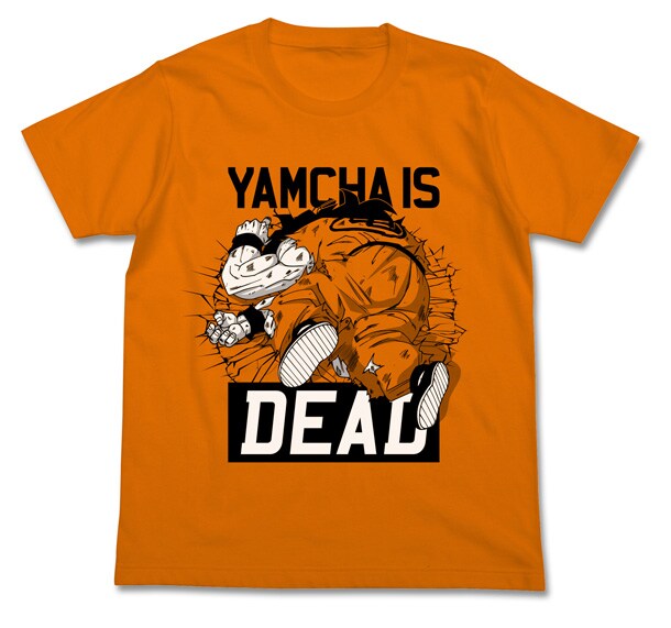「ヤムチャイズデッドTシャツ」（ORANGE）(c)バードスタジオ/集英社・フジテレビ・東映アニメーション