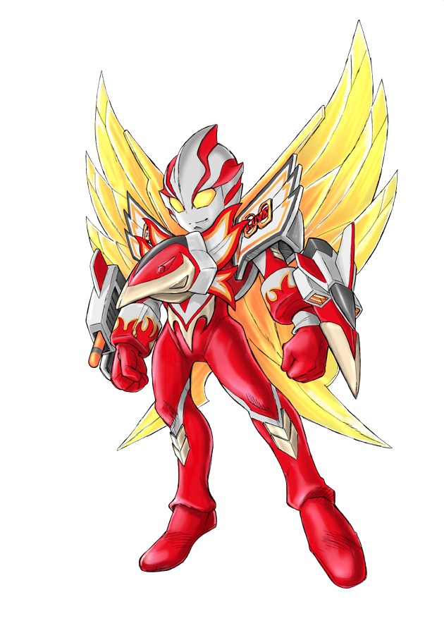 「ウルトラマン超闘士激伝」カット (c)円谷プロ (c)瑳川竜／栗原仁（秋田書店）2014