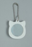 9月号の付録、ニャンコ先生のミラーチャーム。