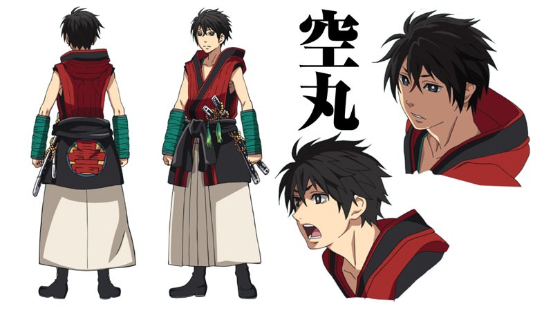 曇空丸（CV：梶裕貴）のキャラクター設定画。(c)唐々煙／マッグガーデン・「曇天に笑う」製作委員会