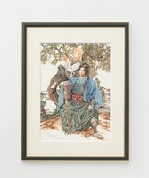 「東の海神 西の滄海」複製原画