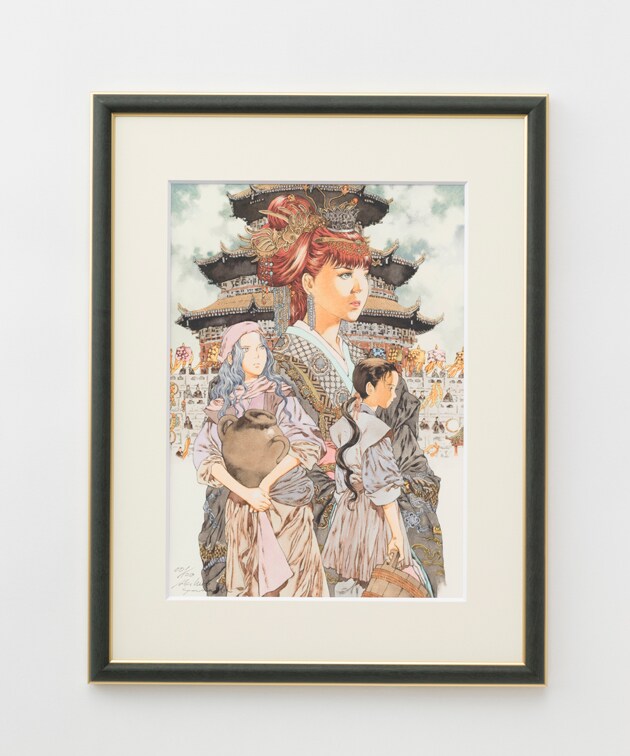 「風の万里 黎明の空（上）」複製原画