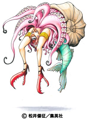 松井優征が描いた“海系女子”、ゲームアプリに