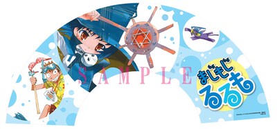 「まじもじるるも」涼風ラルーナ扇子の絵柄。