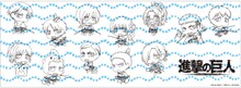 キャンペーンでプレゼントされるオリジナル手ぬぐい。 (c)諫山創・講談社／「進撃の巨人」製作委員会