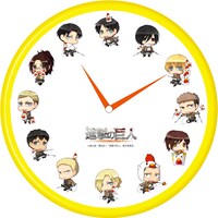 キャンペーンでプレゼントされるオリジナル 壁掛け時計。 (c)諫山創・講談社／「進撃の巨人」製作委員会