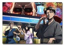 キャンペーンでプレゼントされるオリジナルA4ノート。 (c)諫山創・講談社／「進撃の巨人」製作委員会