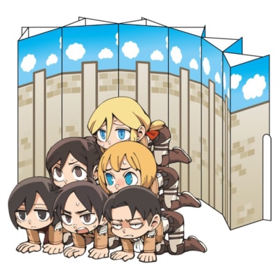 「進撃の巨人組体操フィギュア」 (c)諫山創・講談社／「進撃の巨人」製作委員会