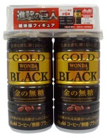 「ワンダ ゴールドブラック」2缶セット (c)諫山創・講談社／「進撃の巨人」製作委員会