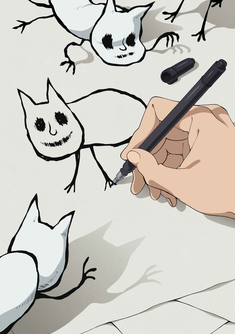 OAD先行上映会の第2弾先行販売チケットのビジュアル。(c)江口夏実・講談社/鬼灯の冷徹OAD製作委員会