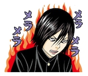 「ライチ☆光クラブ」LINEスタンプの1種。