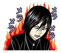 「ライチ☆光クラブ」LINEスタンプの1種。