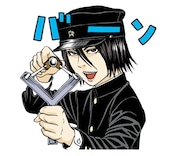 「ライチ☆光クラブ」LINEスタンプの1種。