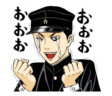 「ライチ☆光クラブ」LINEスタンプの1種。
