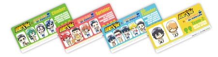 特典のクリアしおり (c)渡辺航（週刊少年チャンピオン）／弱虫ペダル製作委員会