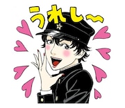 「ライチ☆光クラブ」LINEスタンプの1種。