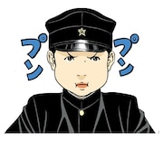 「ライチ☆光クラブ」LINEスタンプの1種。