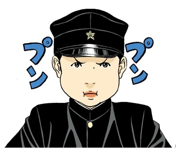 「ライチ☆光クラブ」LINEスタンプの1種。