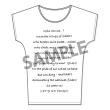 「メッセージ ドルマンスリーブTシャツ」オフホワイト (c)寺嶋裕二・講談社/「ダイヤのA」製作委員会・テレビ東京