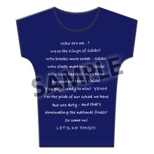 「メッセージ ドルマンスリーブTシャツ」ネイビー (c)寺嶋裕二・講談社/「ダイヤのA」製作委員会・テレビ東京