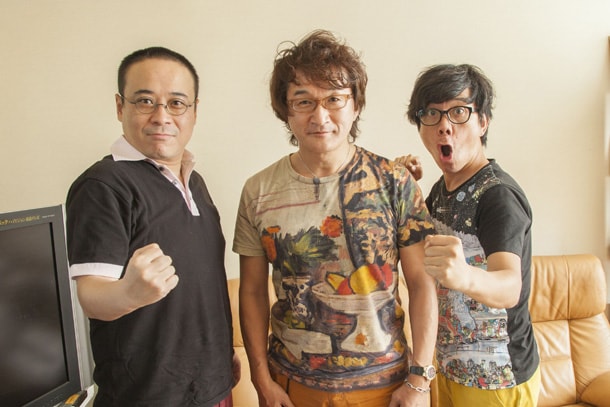 板垣恵介とバッファロー吾郎。