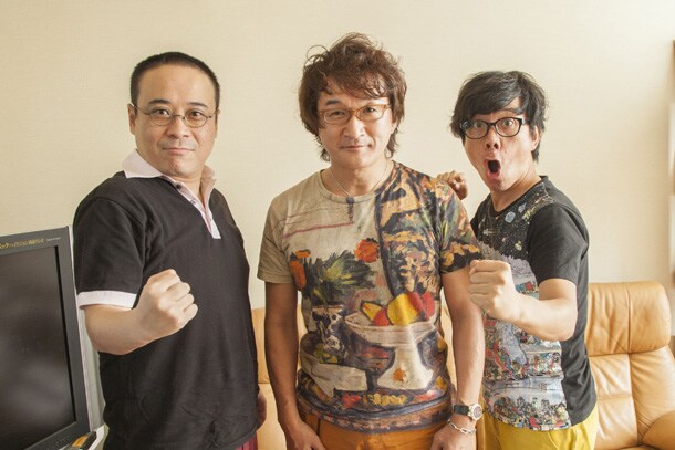 板垣恵介とバッファロー吾郎。