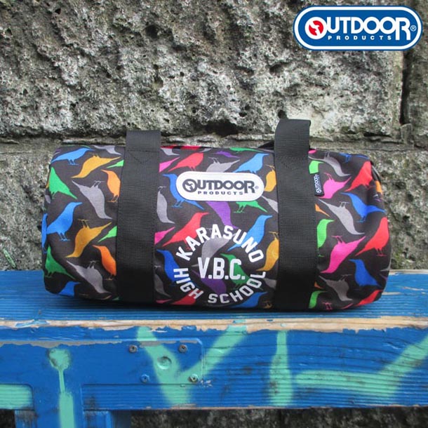 「ハイキュー!!」×「OUTDOOR PRODUCTS」ミニボストン (c)古舘春一／集英社・「ハイキュー!!」製作委員会・MBS