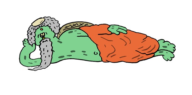 ひらのりょうによるカット。