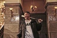 映画「TOKYO TRIBE」で海役を演じるYOUNG DAIS。映画「TOKYO TRIBE」のビジュアル。(c)2014 INOUE SANTA / "TOKYO TRIBE" FILM PARTNERS