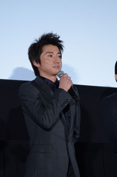 志々雄真実役の藤原竜也。