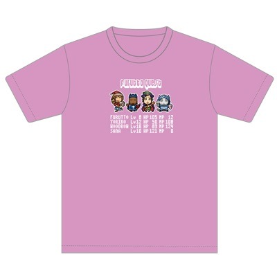 「木曜日のフルット」RPG風Ｔシャツ（ラベンダー）