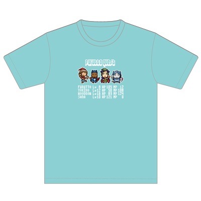 「木曜日のフルット」RPG風Ｔシャツ（ミントグリーン）