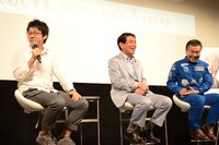 トークショーの様子。