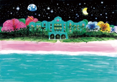 長尾謙一郎による原画。