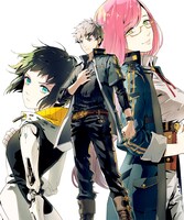 朝霧カフカの小説「ギルドレ」カット（イラストレーター：鳥羽雨、メカニックデザイン：貞松龍壱）