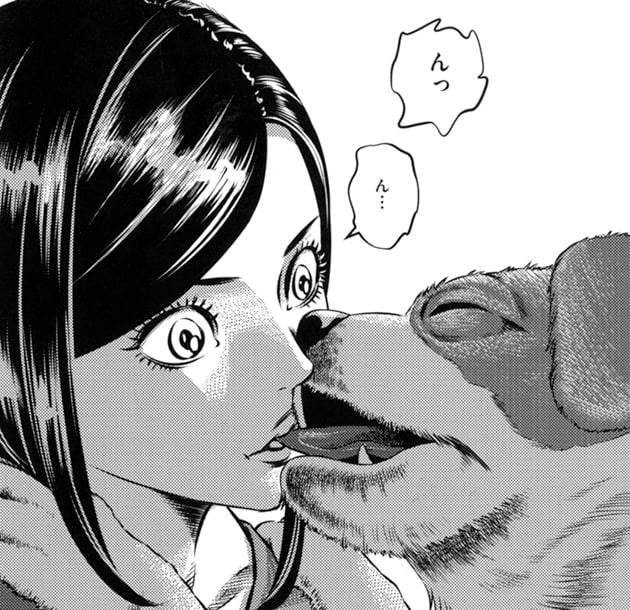 山本英夫による読み切り作品「さよなら身体」より。