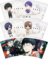 「東京喰種トーキョーグール」オフィシャルグッズセットより、マグカップ型タンブラーのジャケット。(c)石田スイ／集英社・東京喰種製作委員会