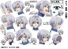 キジャのキャラクター設定画。(c)草凪みずほ・白泉社／暁のヨナ製作委員会