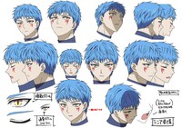 シンアのキャラクター設定画。(c)草凪みずほ・白泉社／暁のヨナ製作委員会